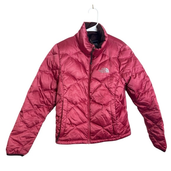 The North Face Satin Rose Down Filled Puffer Jacket - Picture 2 of 11